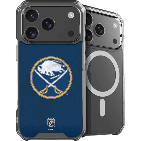 NHL Buffalo Sabres Distressed iPhone 17 Pro Max MagSafe Case