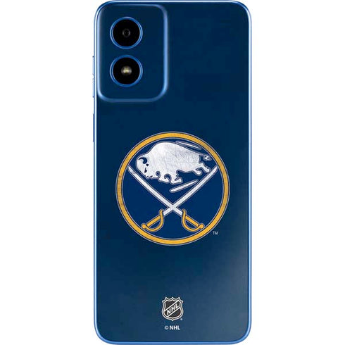 NHL Buffalo Sabres Distressed Moto G Play 4G (2024) Skin