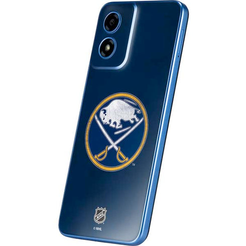 NHL Buffalo Sabres Distressed Moto G Play 4G (2024) Skin