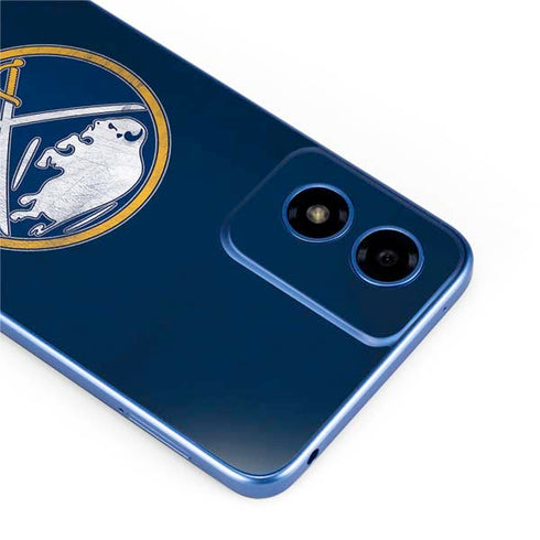 NHL Buffalo Sabres Distressed Moto G Play 4G (2024) Skin