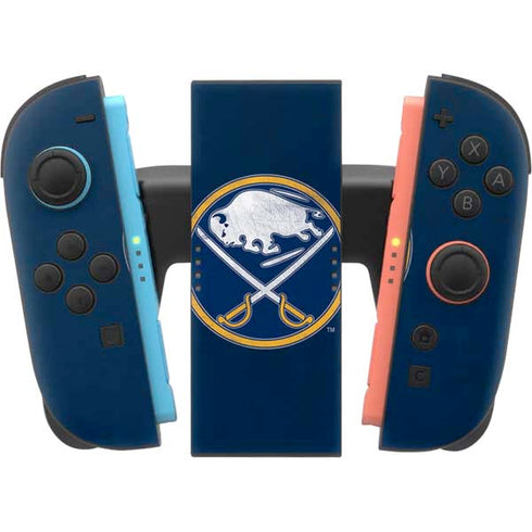 NHL Buffalo Sabres Distressed Nintendo Switch 2 (2025) Joy-Con Controller Skin