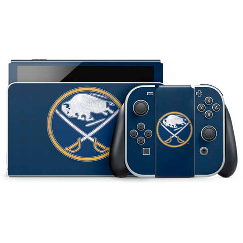 NHL Buffalo Sabres Distressed Nintendo Skins