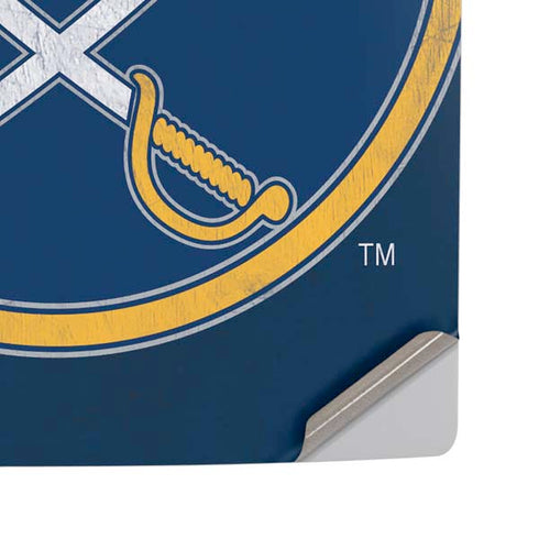 NHL Buffalo Sabres Distressed PS5 Pro Disk Console Skin