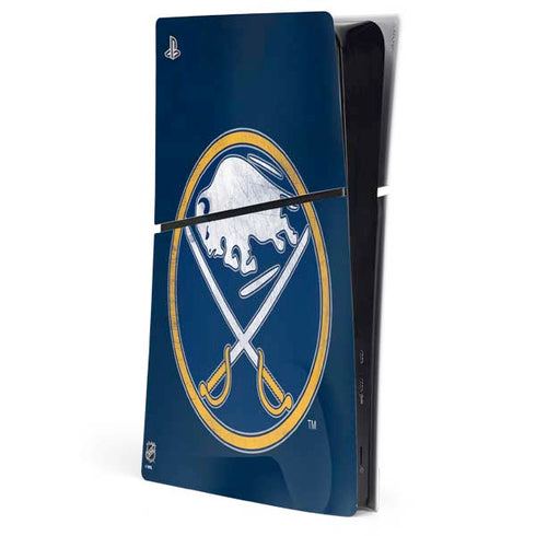 NHL Buffalo Sabres Distressed PS5 Slim Digital Edition Console Skin