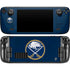 NHL Buffalo Sabres Distressed Steam Deck Handheld Gaming Computer Skin