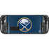 NHL Buffalo Sabres Distressed Steam Deck Handheld Gaming Computer Skin