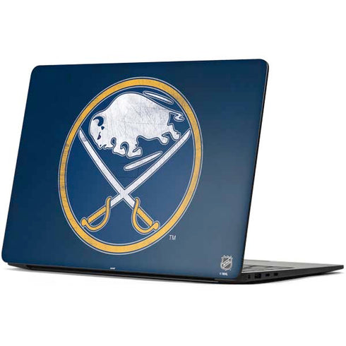NHL Buffalo Sabres Distressed Surface Laptop 7 13.8in Skin
