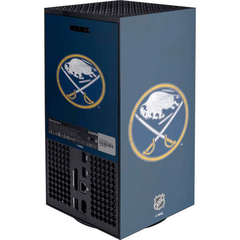 NHL Buffalo Sabres Distressed XBox Series X Digital Edition Console Skin