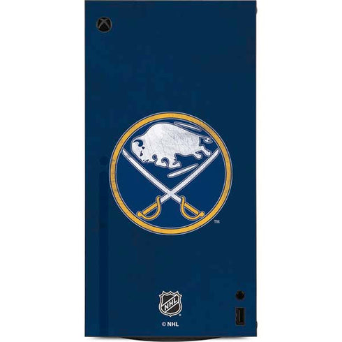 NHL Buffalo Sabres Distressed XBox Series X Digital Edition Console Skin