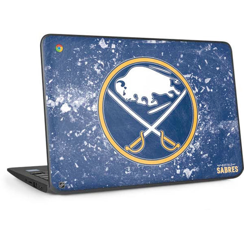 NHL Buffalo Sabres Frozen HP Chromebook Skin