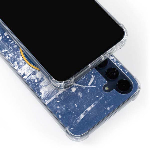 NHL Buffalo Sabres Frozen Galaxy A35 5G Clear Case
