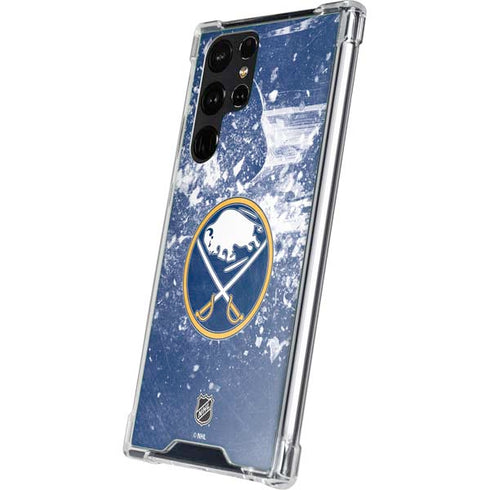 NHL Buffalo Sabres Frozen Galaxy S23 Ultra Clear Case