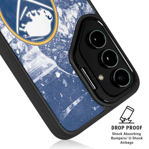 NHL Buffalo Sabres Frozen Galaxy S24 FE Kickstand Case