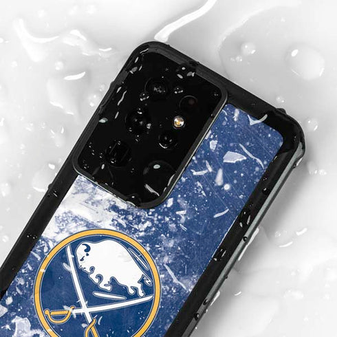 NHL Buffalo Sabres Frozen Galaxy S24 Ultra Waterproof Case