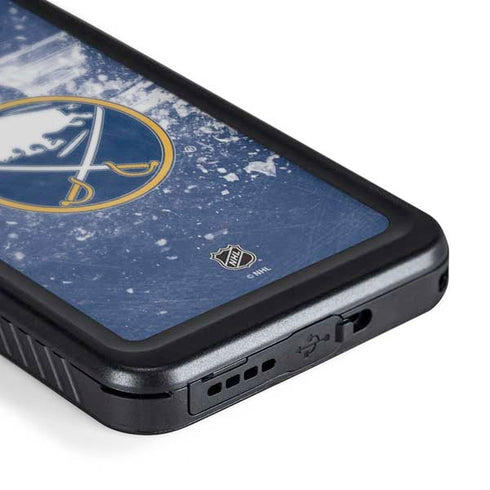 NHL Buffalo Sabres Frozen Galaxy S24 Waterproof Case
