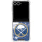 NHL Buffalo Sabres Frozen Galaxy Z Flip7 Clear Case