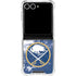 NHL Buffalo Sabres Frozen Galaxy Z Flip7 Clear Case