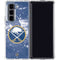 NHL Buffalo Sabres Frozen Galaxy Z Fold5 5G Clear Case