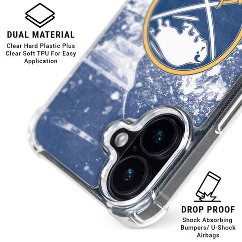 NHL Buffalo Sabres Frozen iPhone 16 MagSafe Case