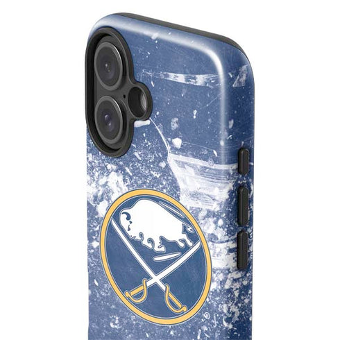 NHL Buffalo Sabres Frozen iPhone 16 Plus Impact Case