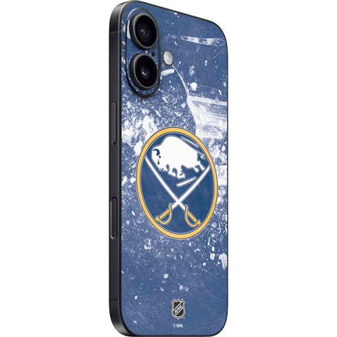 NHL Buffalo Sabres Frozen iPhone 16 Plus Skin