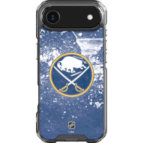 NHL Buffalo Sabres Frozen iPhone 17 Air Clear Case