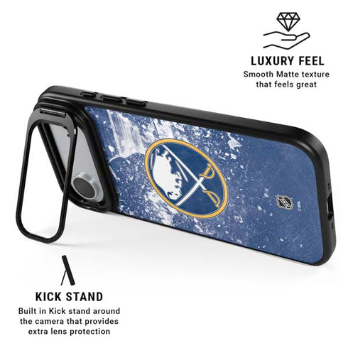 NHL Buffalo Sabres Frozen iPhone 17 Air Kickstand Case