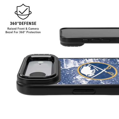 NHL Buffalo Sabres Frozen iPhone 17 Air Kickstand Case