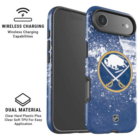 NHL Buffalo Sabres Frozen iPhone 17 Air Magsafe Impact Case