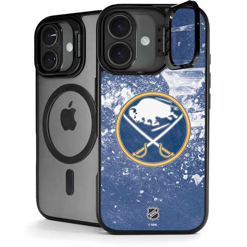 NHL Buffalo Sabres Frozen iPhone 17 Kickstand Case