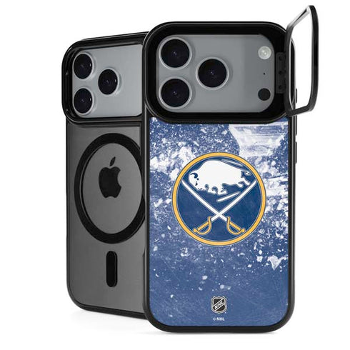 NHL Buffalo Sabres Frozen iPhone 18 Pro Kickstand Case
