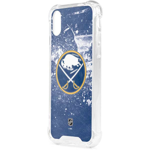 NHL Buffalo Sabres Frozen iPhone XS Clear Case
