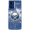 NHL Buffalo Sabres Frozen Moto G 5G (2024) Clear Case
