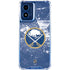 NHL Buffalo Sabres Frozen Moto G Play 4G (2024) Clear Case
