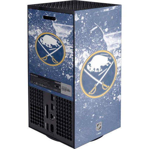 NHL Buffalo Sabres Frozen XBox Series X Digital Edition Console Skin