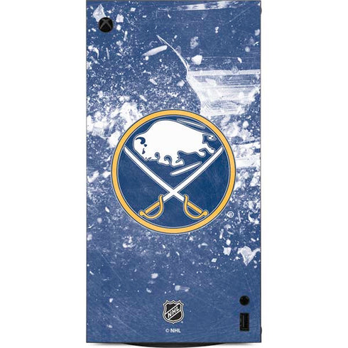 NHL Buffalo Sabres Frozen XBox Series X Digital Edition Console Skin