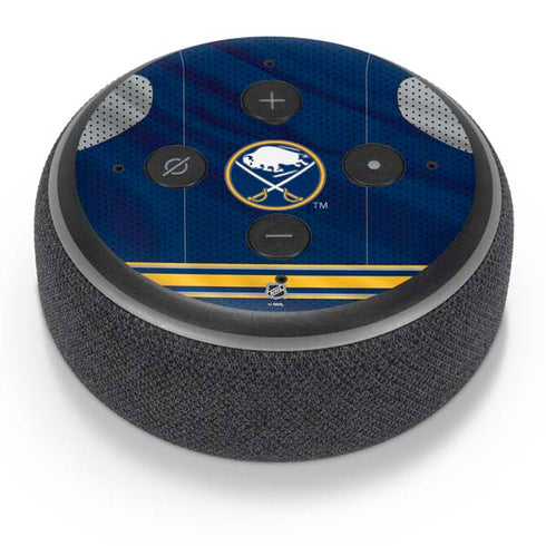 NHL Buffalo Sabres Home Jersey Amazon Echo Dot Skin