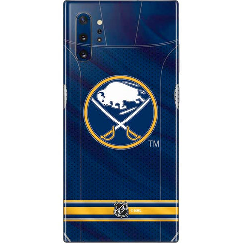 NHL Buffalo Sabres Home Jersey Galaxy Note 10 Plus Skin