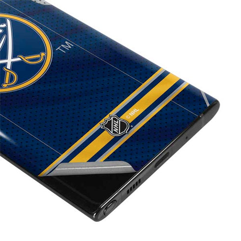 NHL Buffalo Sabres Home Jersey Galaxy Note 10 Plus Skin