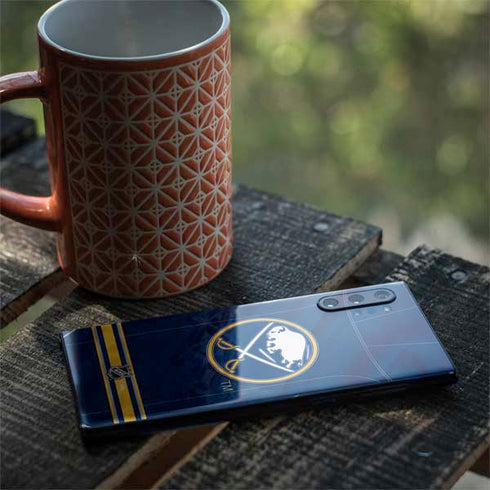NHL Buffalo Sabres Home Jersey Galaxy Note 10 Plus Skin