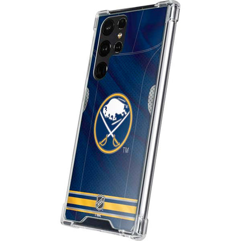 NHL Buffalo Sabres Home Jersey Galaxy S23 Ultra Clear Case