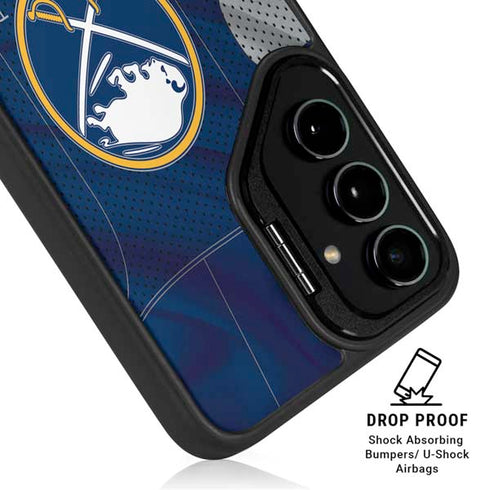 NHL Buffalo Sabres Home Jersey Galaxy S24 FE Kickstand Case