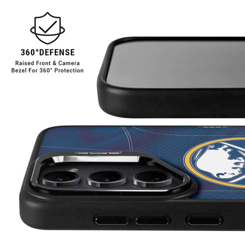 NHL Buffalo Sabres Home Jersey Galaxy S24 Plus Kickstand Case