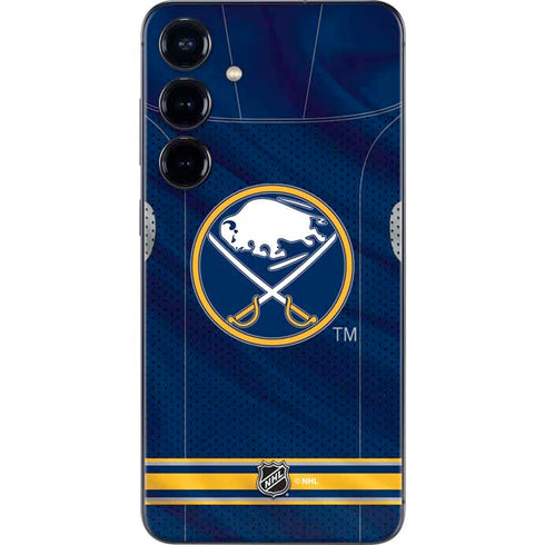 NHL Buffalo Sabres Home Jersey Galaxy S25 Plus Skin