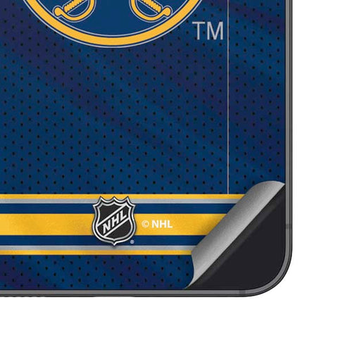 NHL Buffalo Sabres Home Jersey Galaxy S25 Plus Skin