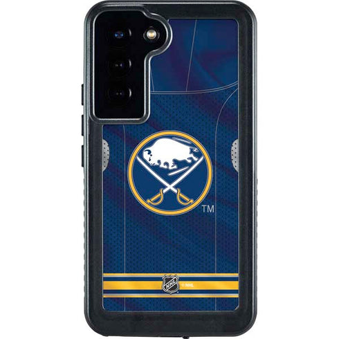 NHL Buffalo Sabres Home Jersey Galaxy S24 Plus Waterproof Case