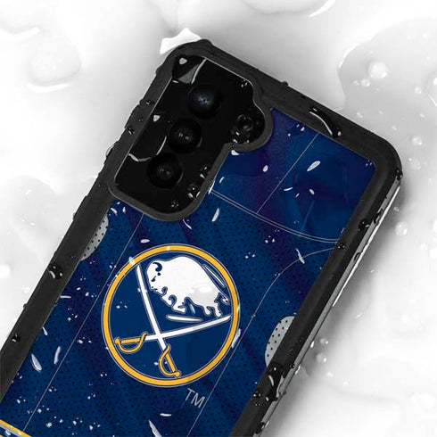 NHL Buffalo Sabres Home Jersey Galaxy S24 Plus Waterproof Case