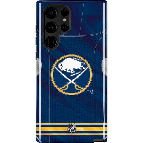 NHL Buffalo Sabres Home Jersey Galaxy S25 Ultra Impact Case