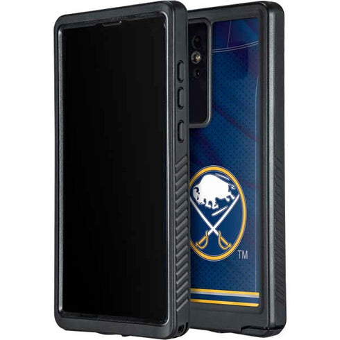 NHL Buffalo Sabres Home Jersey Galaxy S24 Ultra Waterproof Case