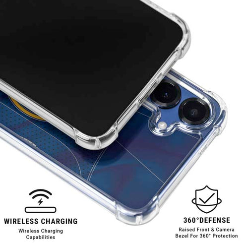 NHL Buffalo Sabres Home Jersey Galaxy S25 FE Clear Case